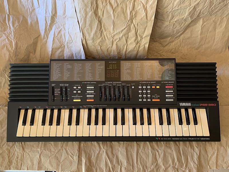 Yamaha PortaSound PSS-390 1990s VGC Dual Voice Synth Module
