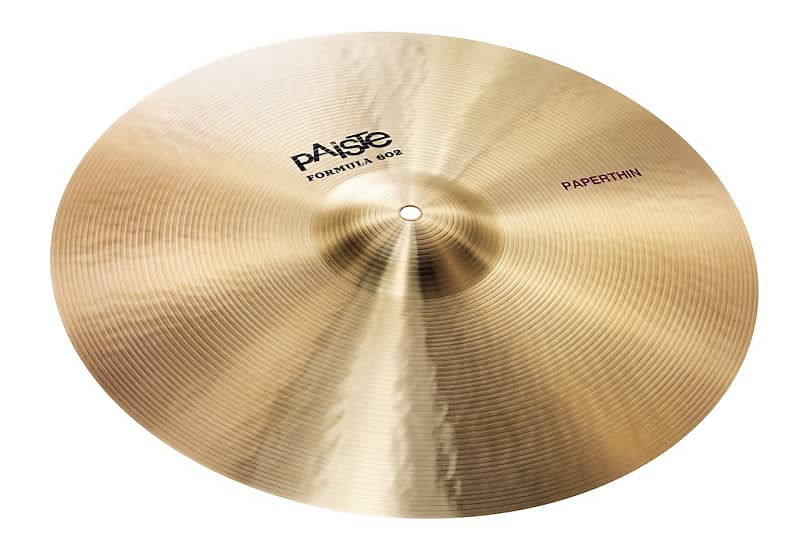 Paiste Formula 602 Paperthin Crash Cymbal 16