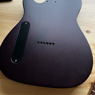 Warmoth Telecaster Guitar Body - Transparent Purple image 10