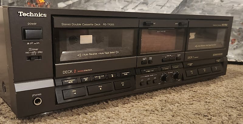 Technics Vintage Technics RS-TR355 HX PRO Double Cassette