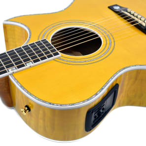 Guild Doyle Dykes Signature Acoustic Guitar - Nat w/ Case. DD6MCE image 7