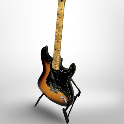 Fender Standard Stratocaster with Maple Fretboard 2006 60th Anniversary Year Brown Sunburst image 3