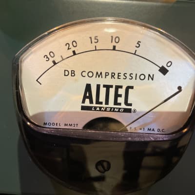 Heavily Modified Altec 1591A microphone preamp 1-of-a-kind tube mic pre / 436 compressor combo - a HOTROD MONSTER image 4