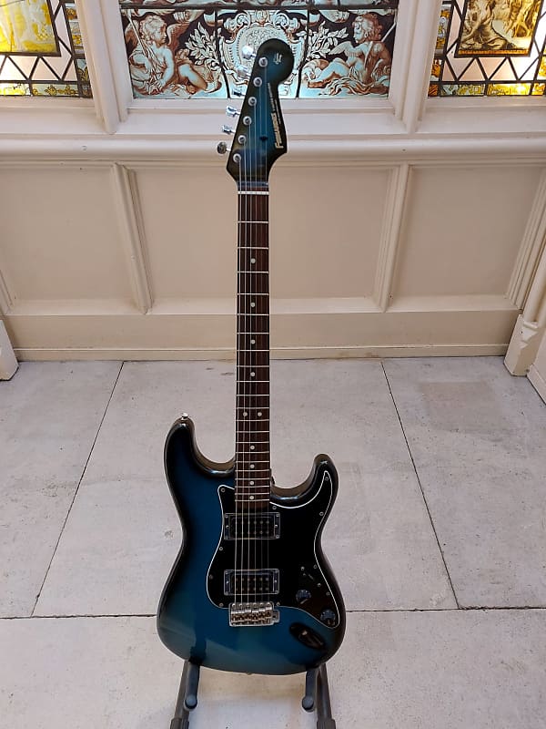 Rare Fernandes ST-40 mid-1980's - Blue | Reverb