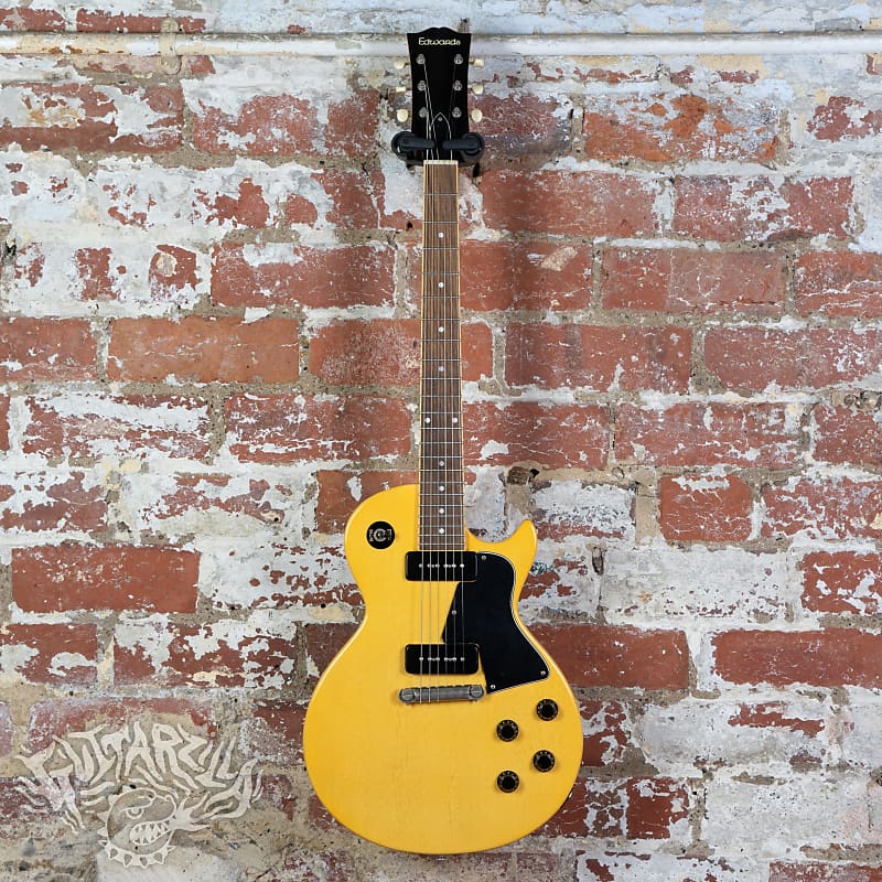 Edwards E-LS-115 Lacquer Taste 2015 TV Yellow MIJ ESP Japan