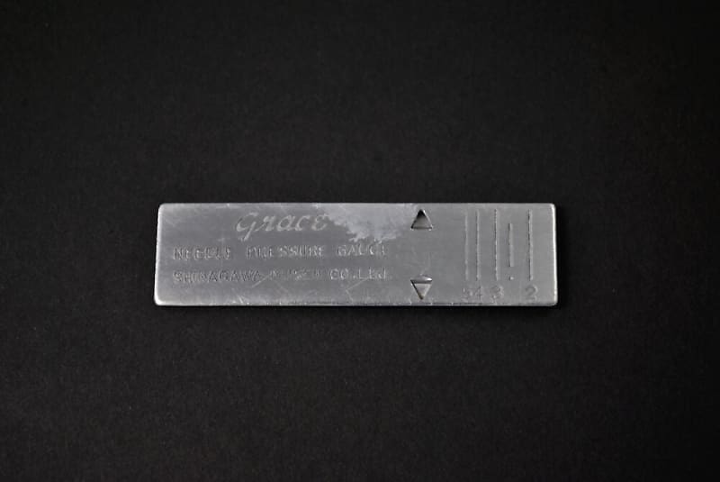 GRACE Needle Stylus Pressure Gauge  			