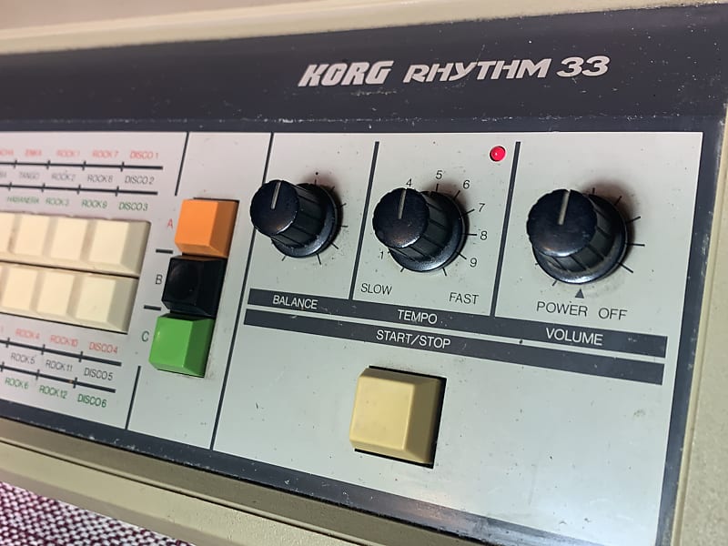 KORG KR-33 Rhythm 33 Analog Drum Machine | Reverb