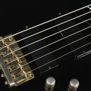 1995 Ibanez SR506 Soundgear 6-String Bass, Black, Made in Korea #28285 image 5