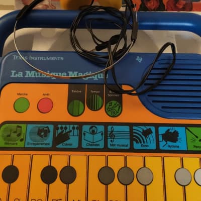 Texas Instruments La musique magique 1986 with original box, headphone & manual image 5