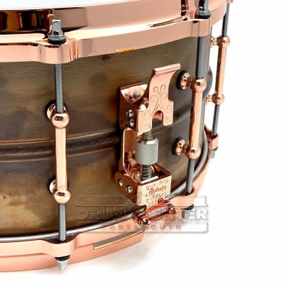 Ludwig Copper Phonic Natural Snare Drum 14x6.5 w/Copper Hardware image 2