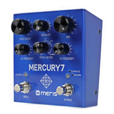 Meris Mercury7 Reverb Pedal: Algorithmic DSP reverb pedal image 2