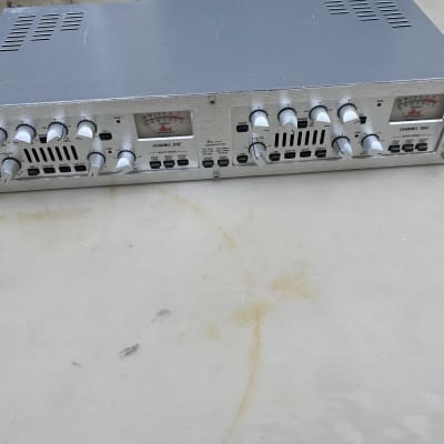 dbx 586 2-Channel Vaccuum Tube Preamplifier 1990s - Silver image 9