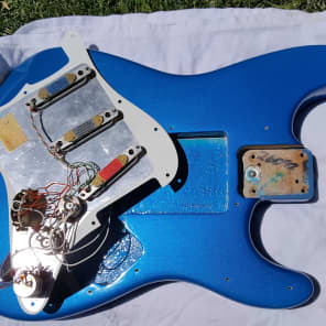 Fender  Stratocaster Plus DX 1996 Electric Blue image 15
