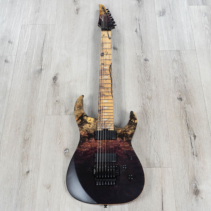 Legator Ninja N7XFR 7-String Guitar, Fishman Fluence Pickups