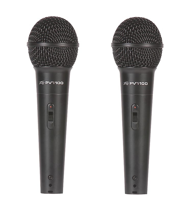 Peavey PVi 100 (2 Pack) Neodymium Capsule Dynamic Cardioids Microphone (3016900) image 1