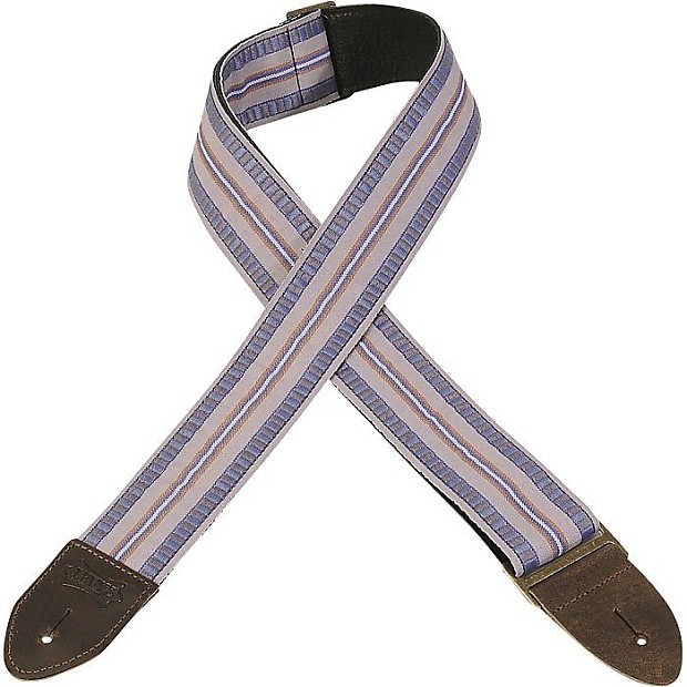 Levy's Guitar Strap, M8HTV-23, 2' Jacquard Weave with Vintage Hootenanny Design image 1