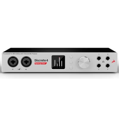 Antelope Audio Discrete 4 Synergy Core Thunderbolt / USB Audio Interface  with Onboard DSP