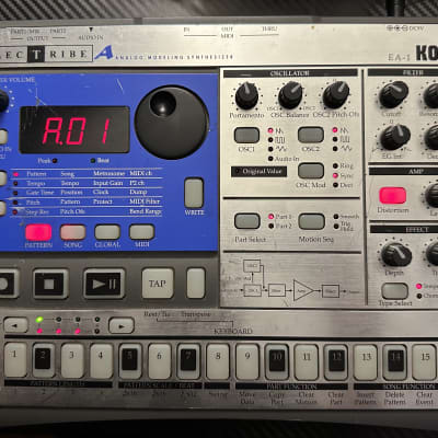 Korg Electribe-A EA-1 Analog Modeling Synthesizer 1999 - Silver