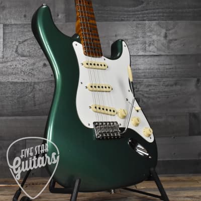 Fender Custom Shop '58 Stratocaster - Aged Sherwood Green Metallic with Hard Shell Case image 12