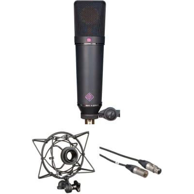 Neumann U 87 Ai Set Large-Diaphragm Condenser Microphone - Matte Black - (B-Stock) image 2