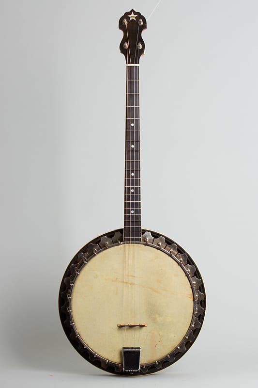 Vega  Little Wonder Special Tenor Banjo (1931), ser. #96029, original black hard shell case. image 1