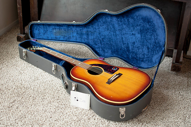 Vintage Clean Epiphone FT-79 Texan 1964 Sunburst Original