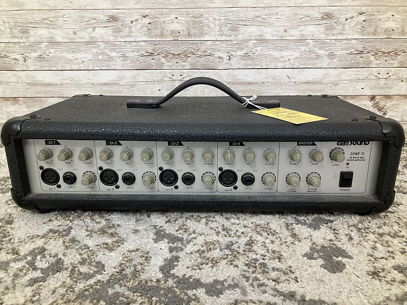 Used Gem Sound Comb 70 4 Channel Powered Mixer Reverb