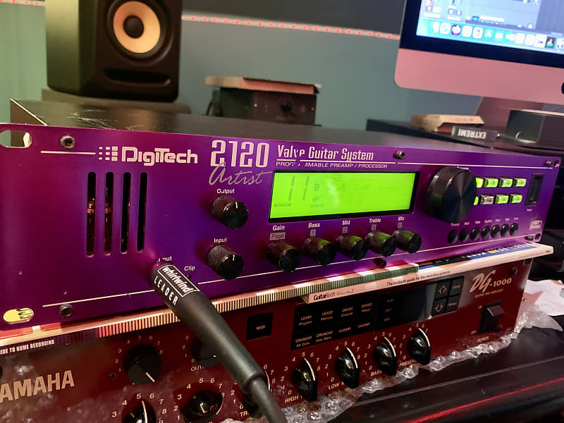 Digitech 2120 Artist Valve Guitar Preamp | Reverb