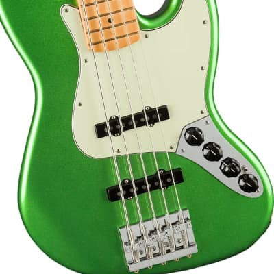 Fender Player Plus Active Jazz Bass V Cosmic Jade w/Bag for sale