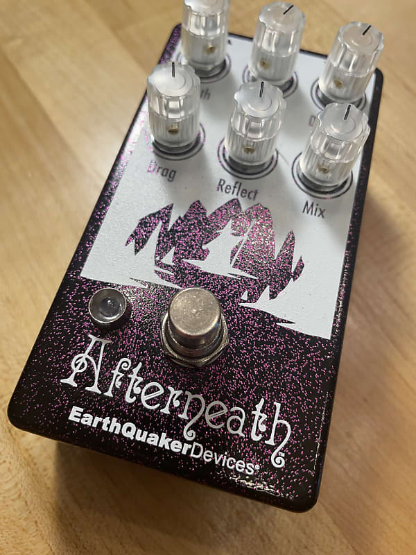 EarthQuaker Devices Afterneath v2 Purple Sparkle Limited Edition image 1