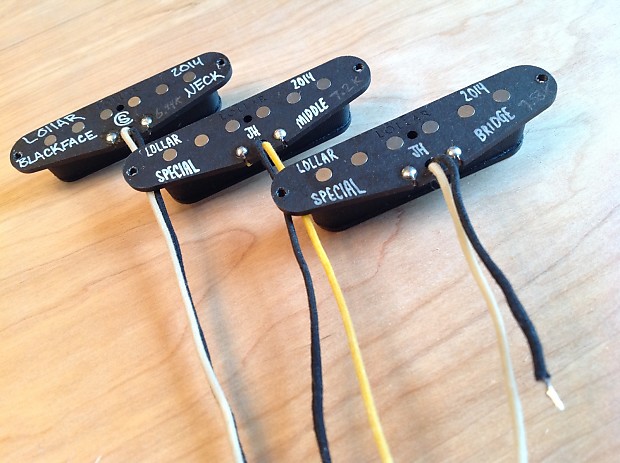Lollar Stratocaster Pickups (Blackface and Special Set)