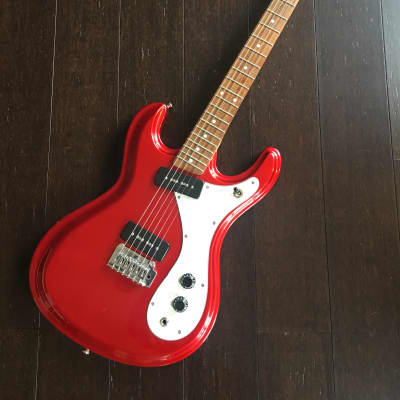 Aria Diamond Hi-Flier Red Univox Electric Guitar P-90's | Reverb