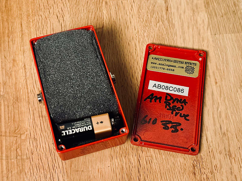 MXR Handwired '76 Vintage Dynacomp Pedal CSP-028 AnalogMan MXR Handwired '76 Vintage Dynacomp Pedal CSP-028 AnalogMan