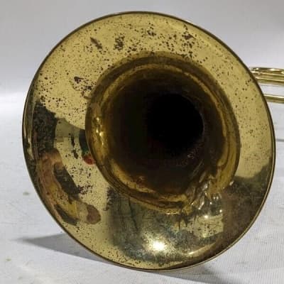 Antique 50 Deluxe Getzen Trombone, Good Condition image 18