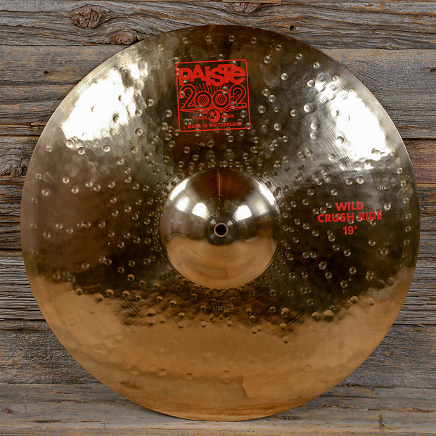 Paiste 19" 2002 Wild Crush Ride Cymbal 1980 - 2011 image 1