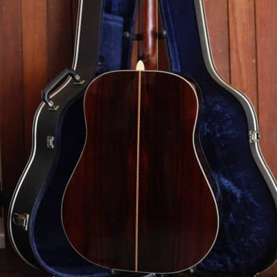 Morris MG-100 ST Acoustic Guitar Sunburst Made In Japan Pre-Owned image 10