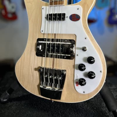 NEW 2025 Rickenbacker 4003MG Mapleglo 4-String Bass 4003 | OHSCase 772 Auth Dealer image 1
