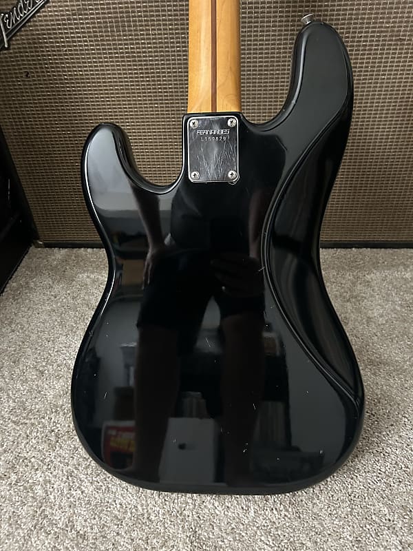 Fernandes PB-40 1989 - Black | Reverb