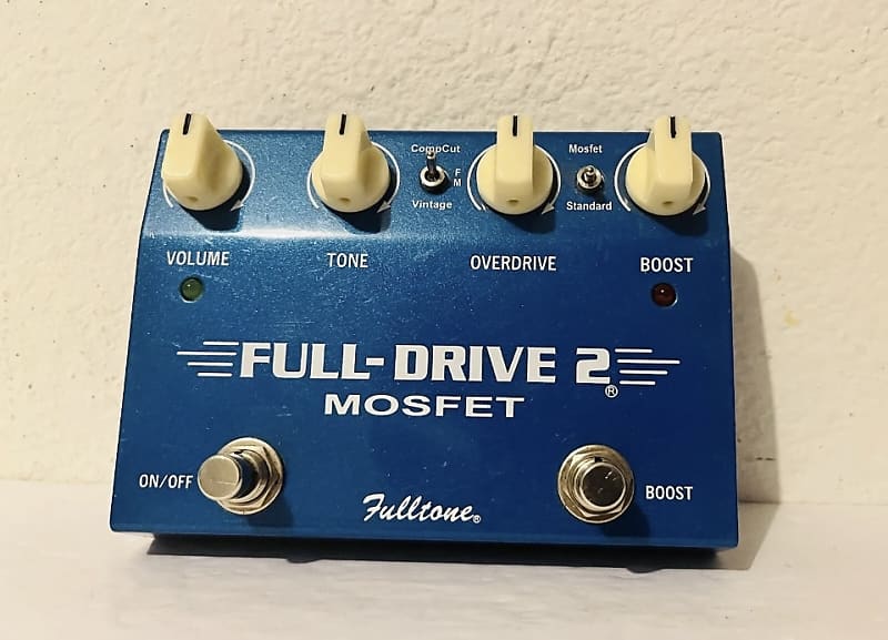 Fulltone Full-Drive 2 MOSFET Vintage Guitar And Effects Pedal Overdrive  Boost US