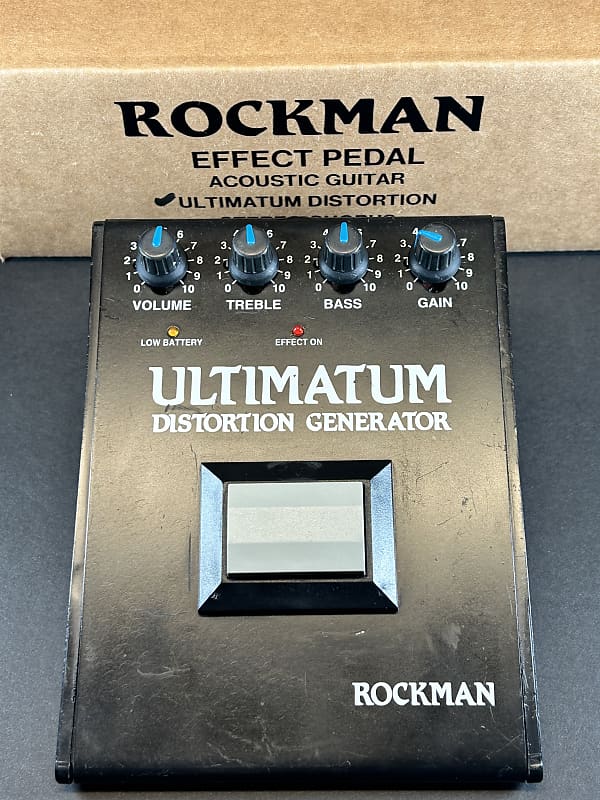 1994 SR&D ROCKMAN Ultimatum Distortion Generator- Fully Refurbished &  Includes Adapter