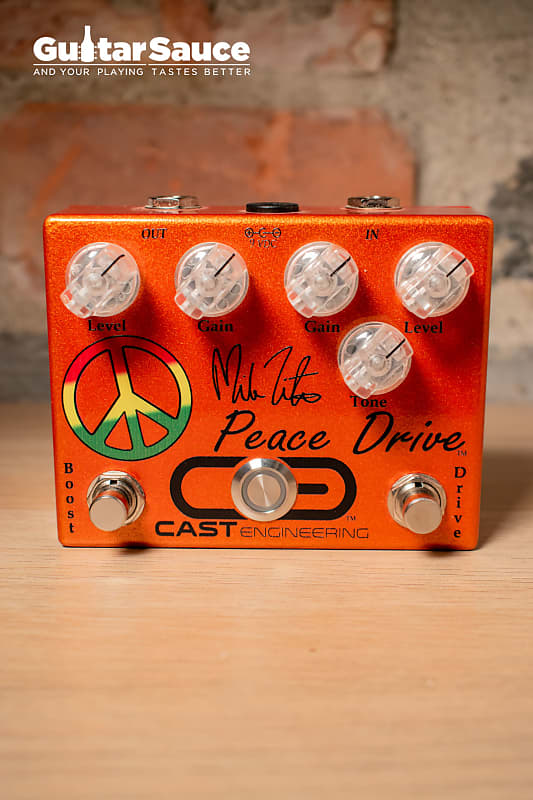 Cast Engineering Peace Drive Mike Zito Overdrive Boost (Cod.33NP) | Reverb