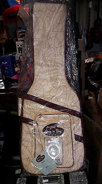 Danelectro Amp in Bag Gig bag and battery powered amp out of production 2001 yellow boomerang