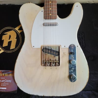 Rock N' Roll Relics Richards 2020 - Mary Kay White Blonde - Aged Relic Ash Tele image 2