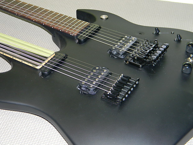 Vigier Bumblefoot Doubleneck Fretted Fretless necks 1 Handsigned by Ron Thal