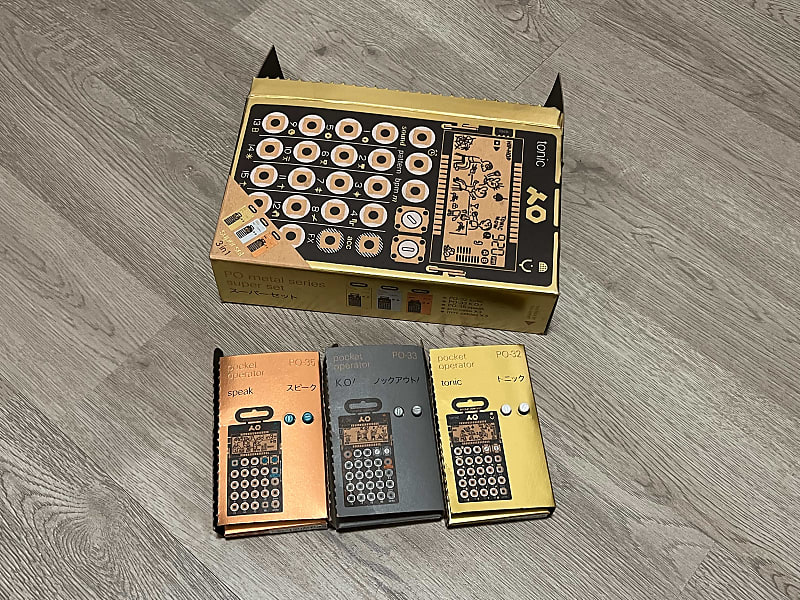 Teenage Engineering Pocket Operator Metal Series Super Set