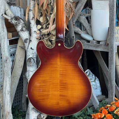 Yamaha SA2200-OVS Semi-Hollow Electric Guitar 2010s - Old Violin Sunburst image 14