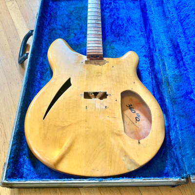 Rickenbacker 360-12 guitar body and neck project husk 1965 Mapleglo original vintage USA 365 xii 360 12 string image 3