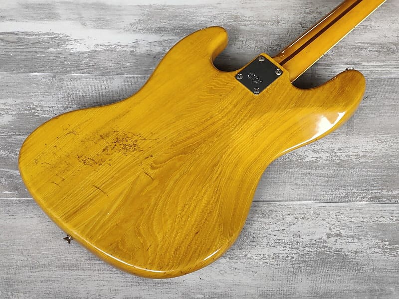 1977 Greco Japan JB600N Jazz Bass (Natural Ash) | Reverb Poland