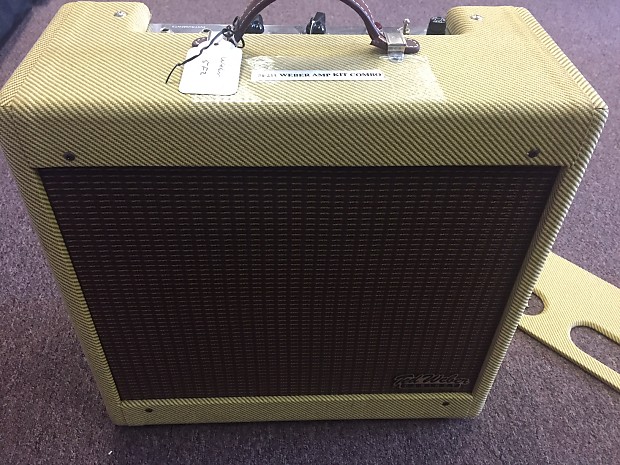 Ted Weber 5F2H amp from kit 2012 Tweed