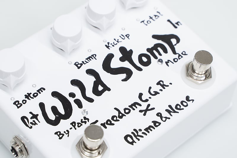 ベース Freedom Custom Guitar ResearchWild Stomp new】Freedom Custom Guitar Research / Wild Stomp WH【GIB